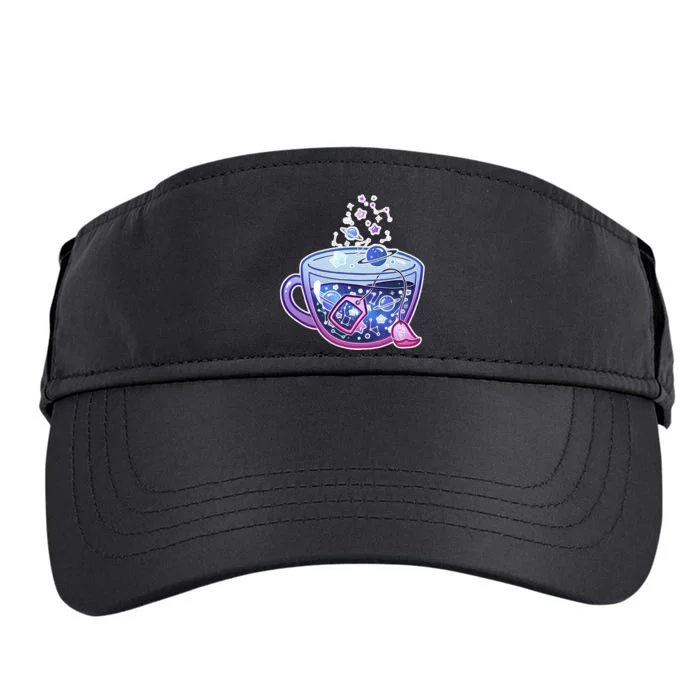 Galaxy Tea Cool Space Graphic Adult Drive Performance Visor