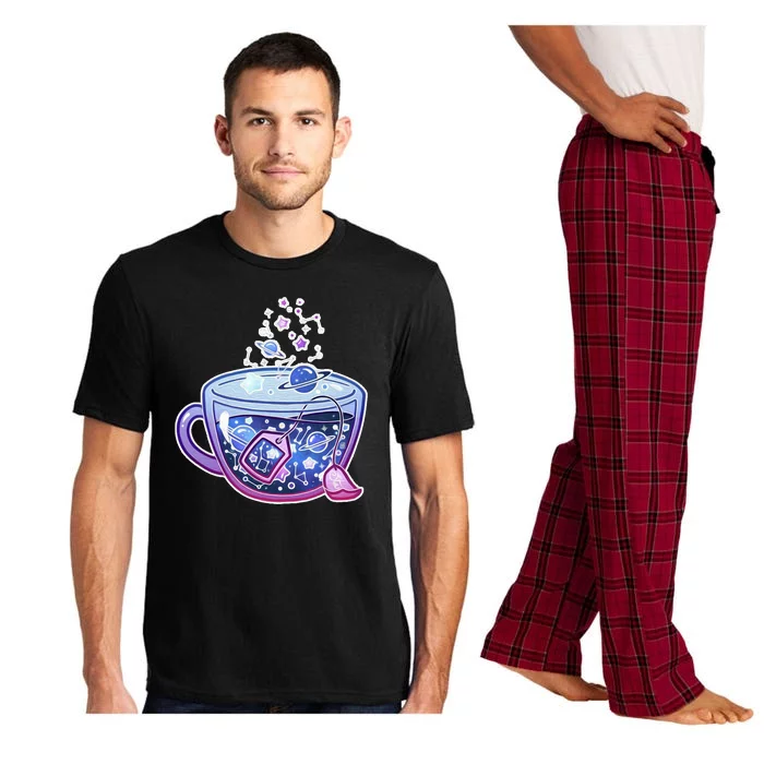 Galaxy Tea Cool Space Graphic Pajama Set