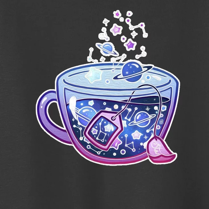 Galaxy Tea Cool Space Graphic Toddler T-Shirt