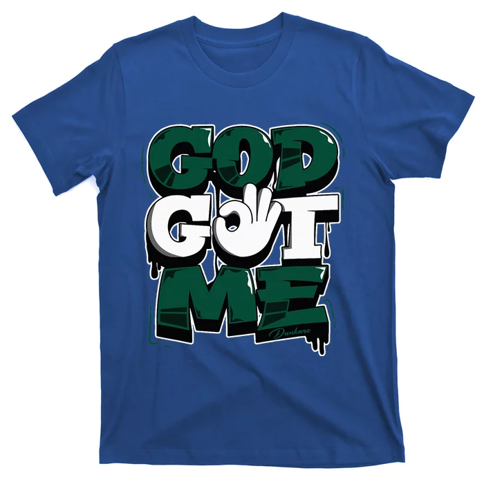 God And Me Oxidized Green 4s Matching T-Shirt