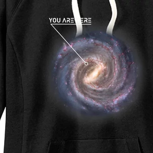 Galaxy Astronomy Milky Way Space SciFi Women's Fleece Hoodie