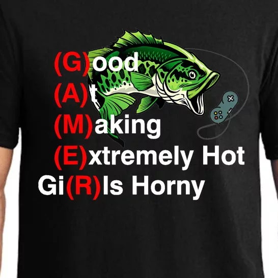 Good At Making Extremely Hot Girl Gamer Ironic Meme Pajama Set