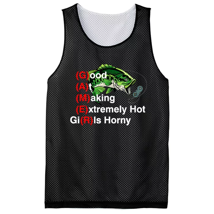 Good At Making Extremely Hot Girl Gamer Ironic Meme Mesh Reversible Basketball Jersey Tank