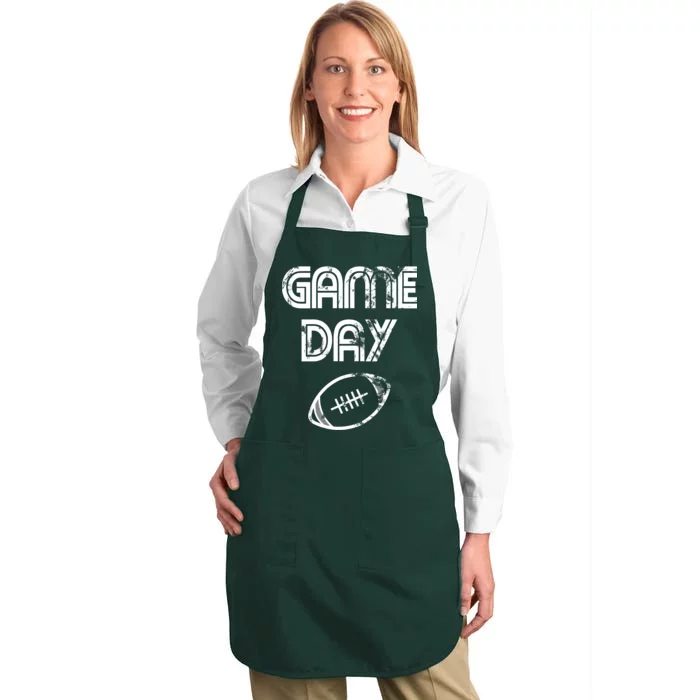 Game Day Football Full-Length Apron With Pocket