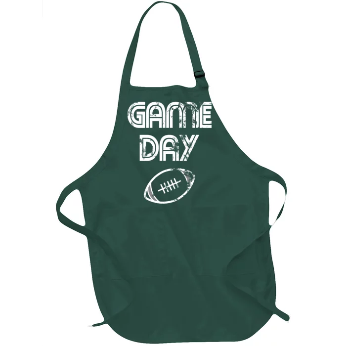 Game Day Football Full-Length Apron With Pocket