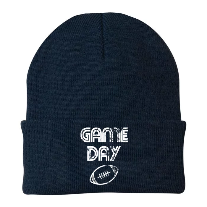 Game Day Football Knit Cap Winter Beanie