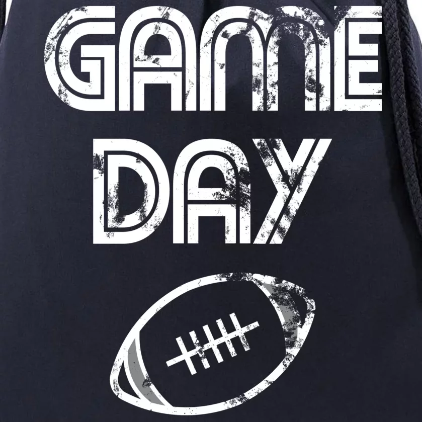 Game Day Football Drawstring Bag