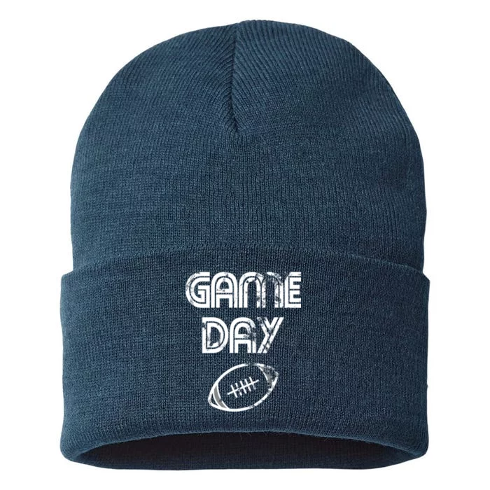 Game Day Football Sustainable Knit Beanie