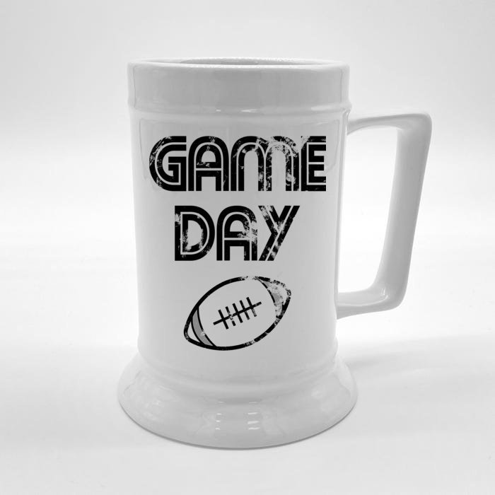 Game Day Football Front & Back Beer Stein