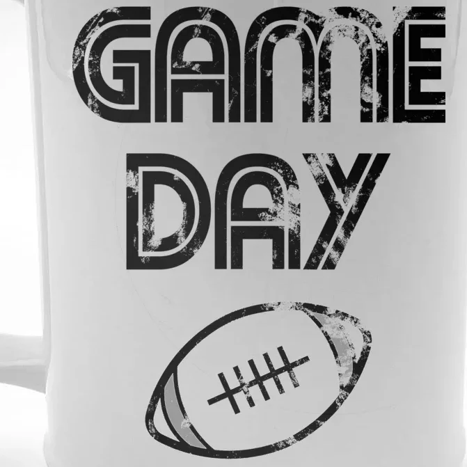 Game Day Football Front & Back Beer Stein