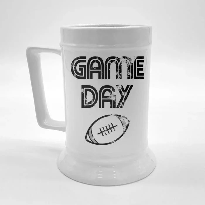 Game Day Football Front & Back Beer Stein