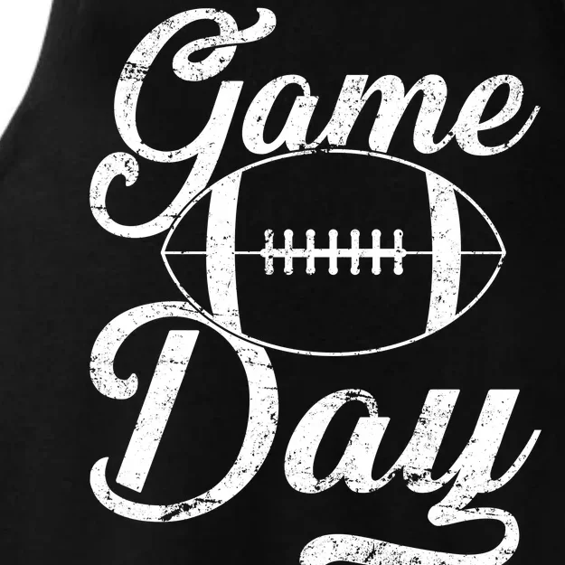 Game Day Football Fan Ladies Tri-Blend Wicking Tank