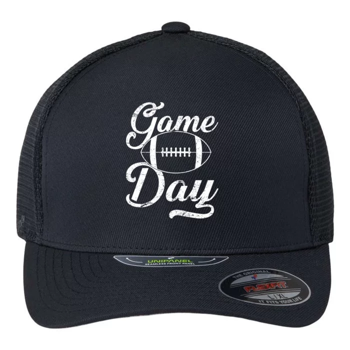 Game Day Football Fan Flexfit Unipanel Trucker Cap