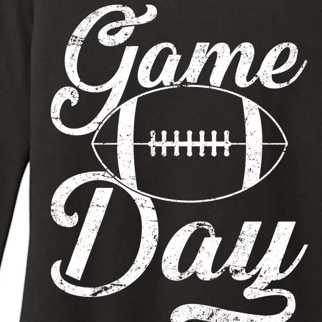 Game Day Football Fan Womens CVC Long Sleeve Shirt