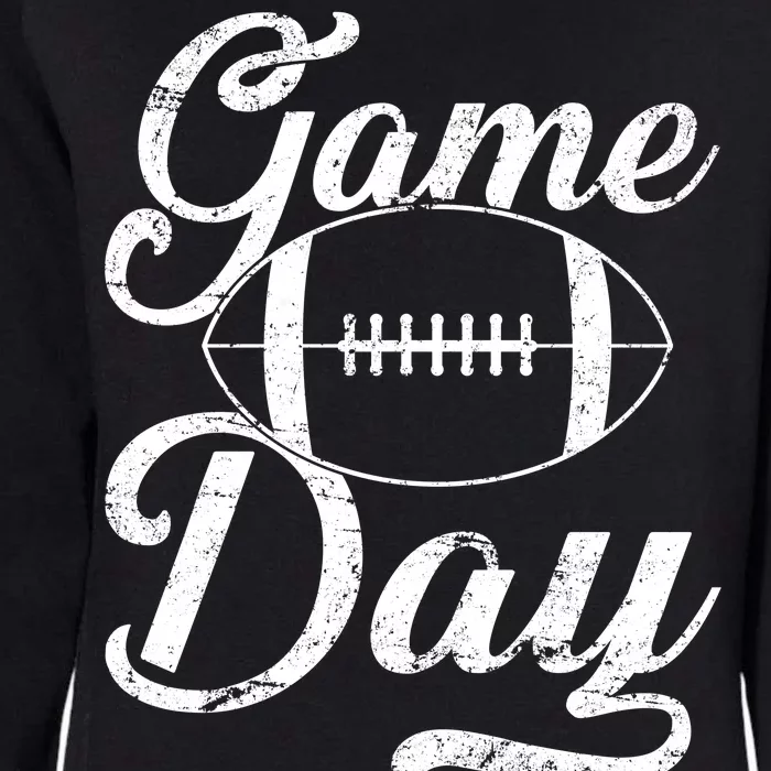 Game Day Football Fan Womens California Wash Sweatshirt