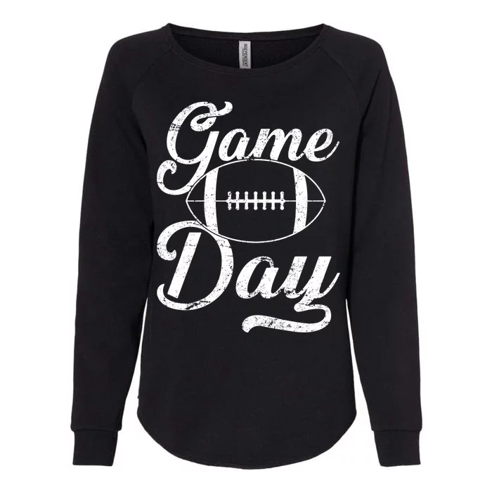 Game Day Football Fan Womens California Wash Sweatshirt