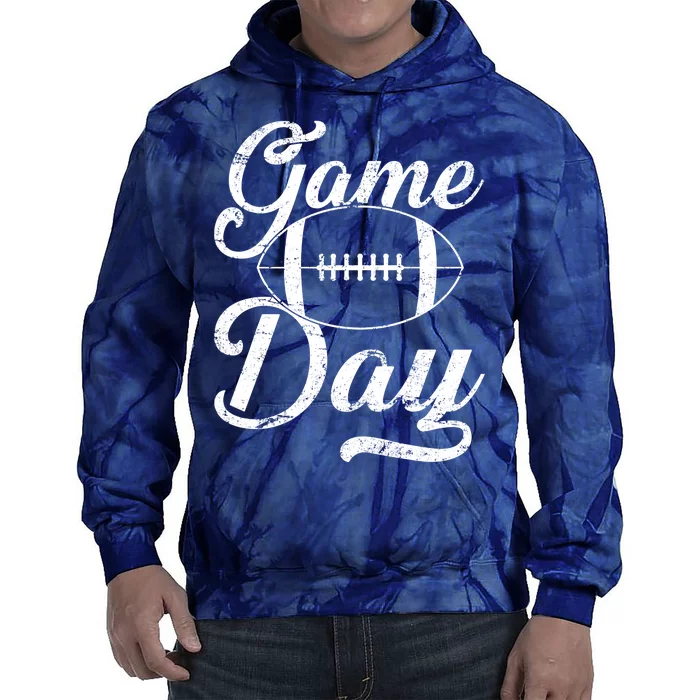 Game Day Football Fan Tie Dye Hoodie