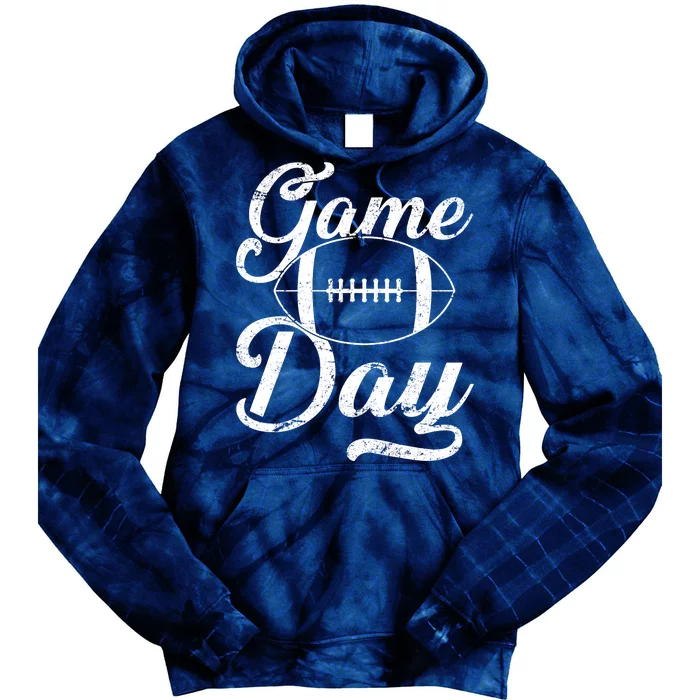 Game Day Football Fan Tie Dye Hoodie