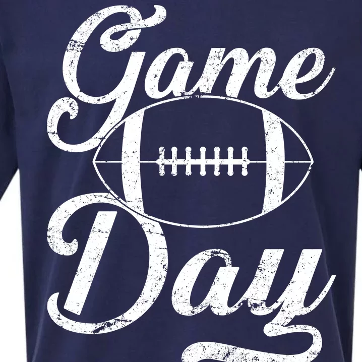 Game Day Football Fan Sueded Cloud Jersey T-Shirt