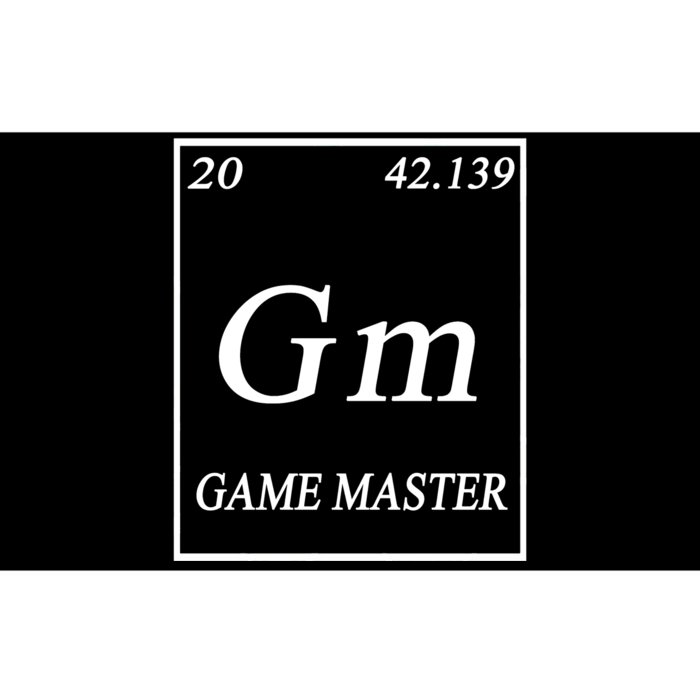 Game Master DnD Periodic Table Bumper Sticker