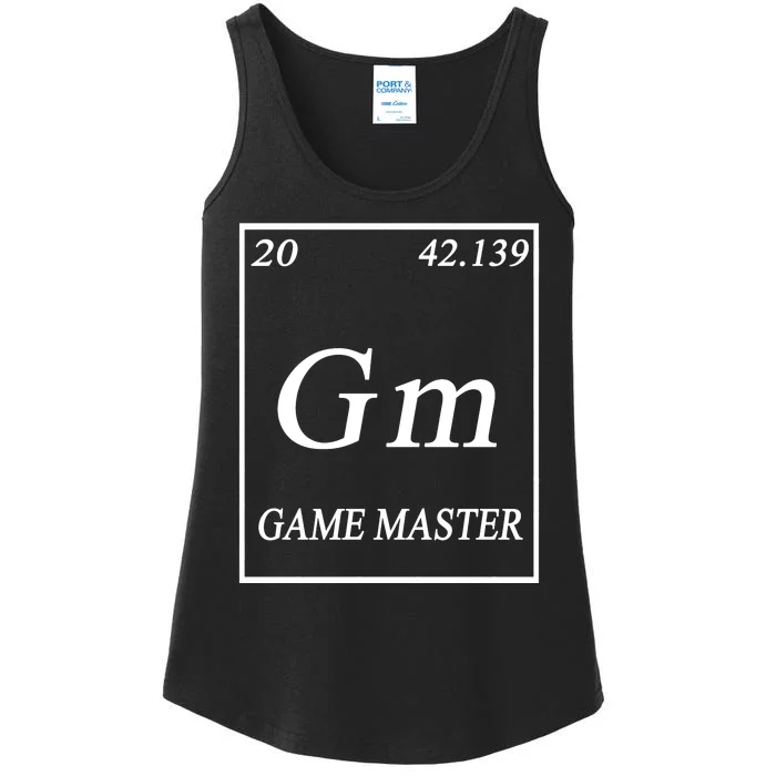 Game Master DnD Periodic Table Ladies Essential Tank