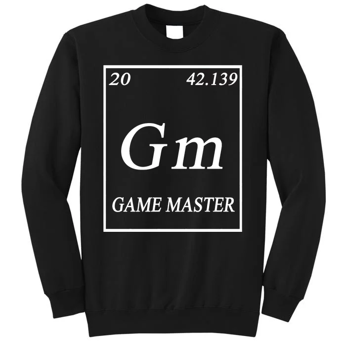 Game Master DnD Periodic Table Tall Sweatshirt