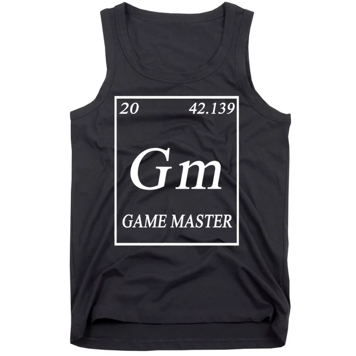 Game Master DnD Periodic Table Tank Top