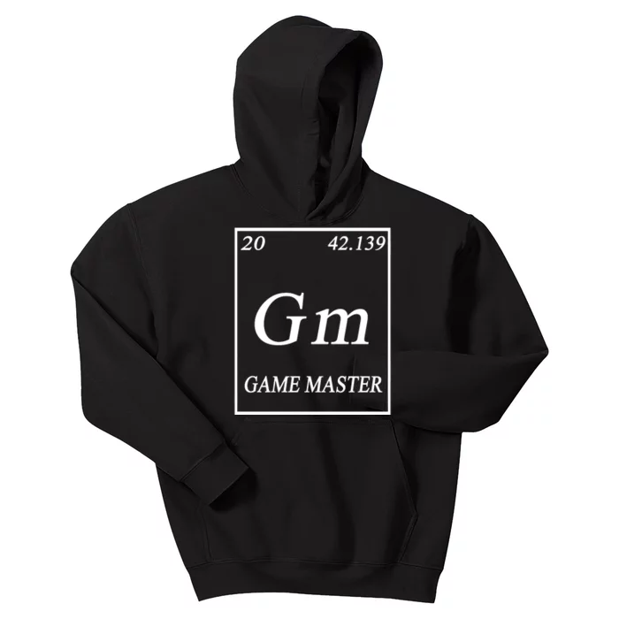 Game Master DnD Periodic Table Kids Hoodie