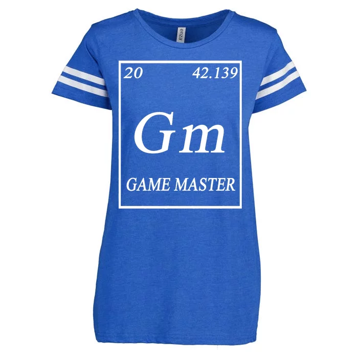 Game Master DnD Periodic Table Enza Ladies Jersey Football T-Shirt