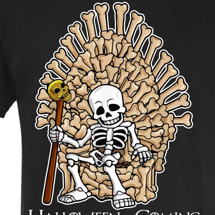 Game of Bones Halloween Is Coming Garment-Dyed Heavyweight T-Shirt