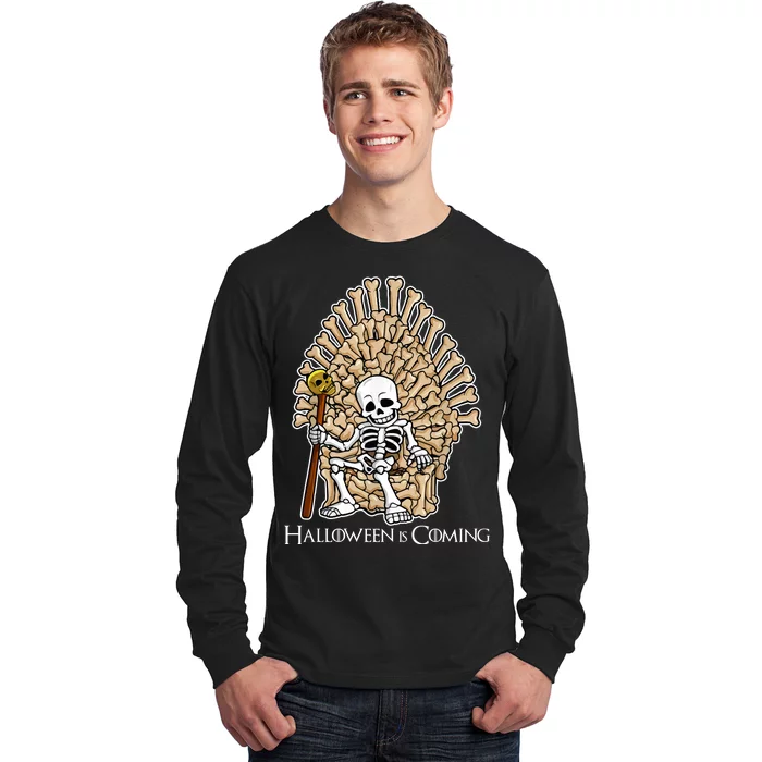 Game of Bones Halloween Is Coming Long Sleeve Shirt