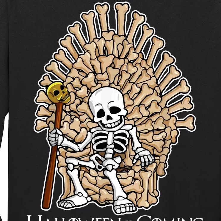 Game of Bones Halloween Is Coming Long Sleeve Shirt