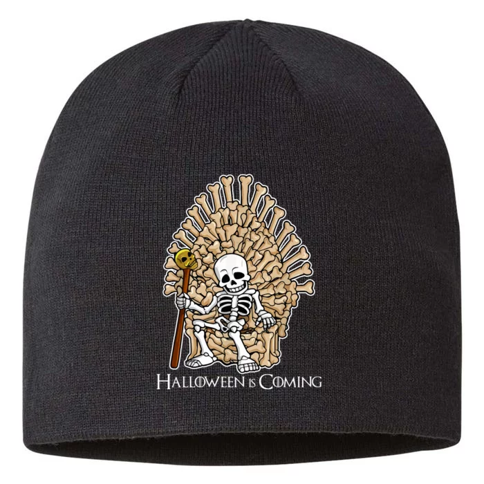 Game of Bones Halloween Is Coming 8 1/2in Sustainable Knit Beanie