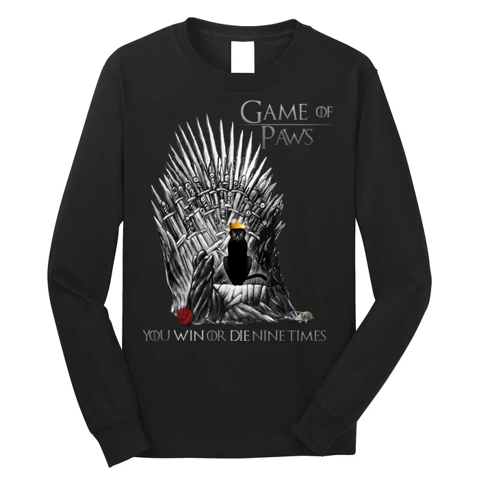 Game of Paws Long Sleeve Shirt