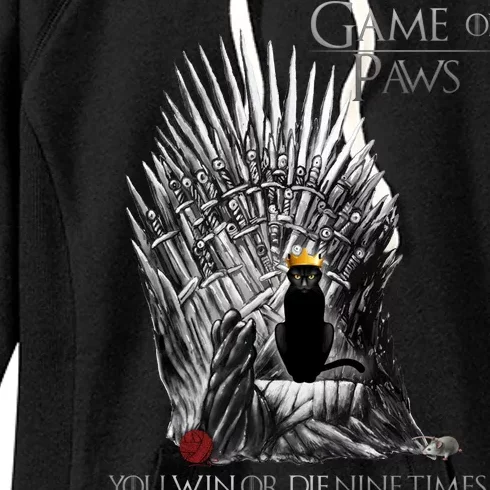 Game of Paws Women's Fleece Hoodie