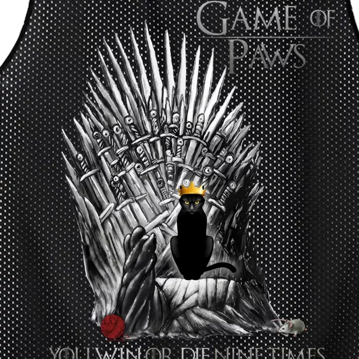 Game of Paws Mesh Reversible Basketball Jersey Tank