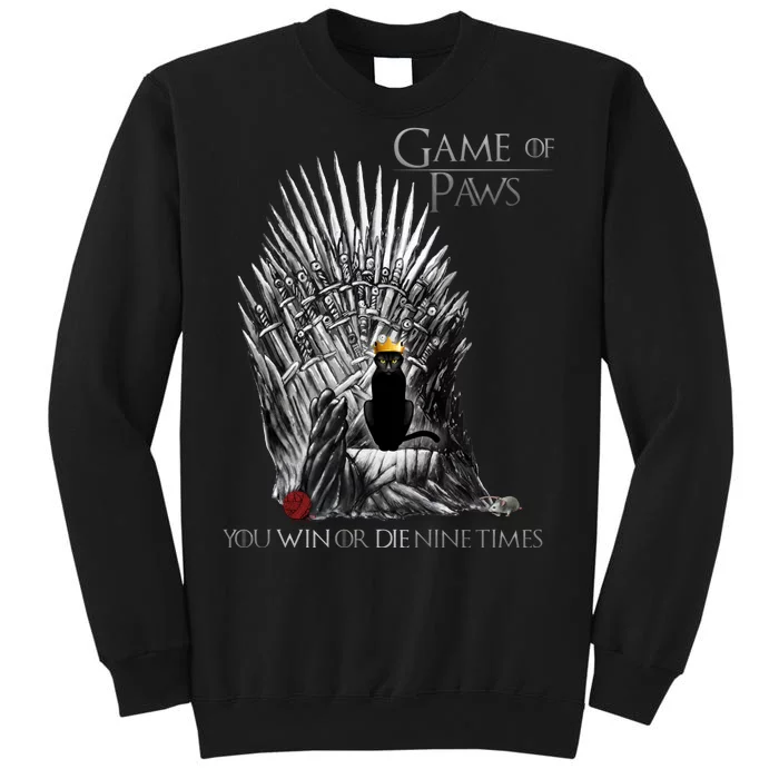 Game of Paws Tall Sweatshirt