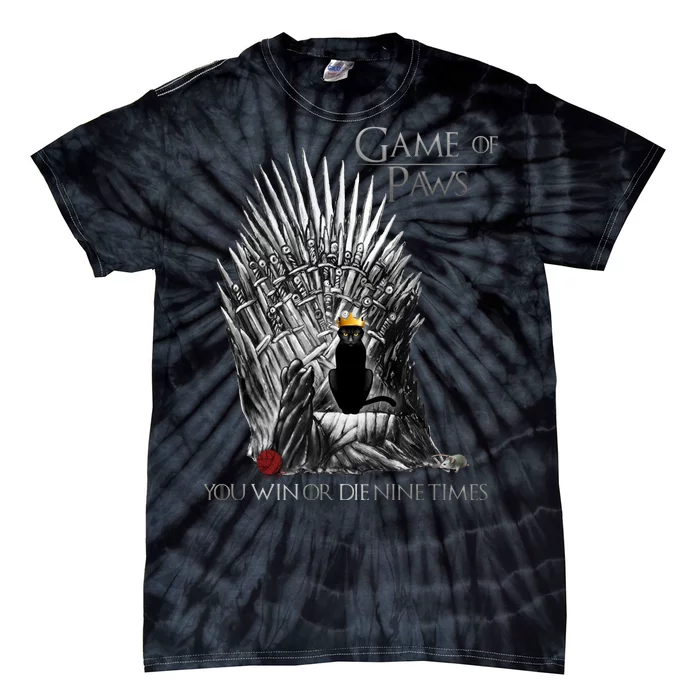 Game of Paws Tie-Dye T-Shirt