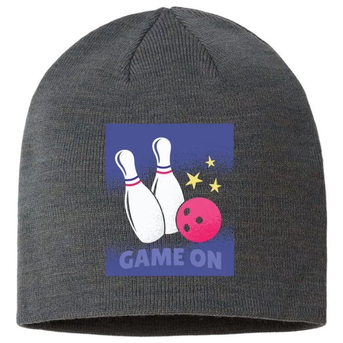 Game On Bowling 8 1/2in Sustainable Knit Beanie