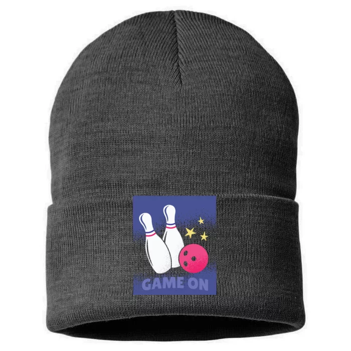 Game On Bowling Sustainable Knit Beanie