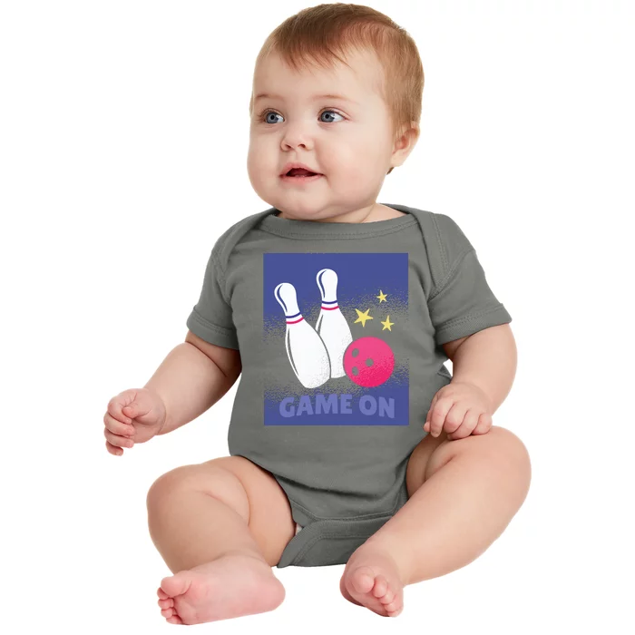 Game On Bowling Baby Bodysuit