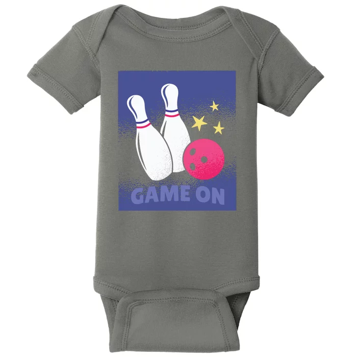 Game On Bowling Baby Bodysuit