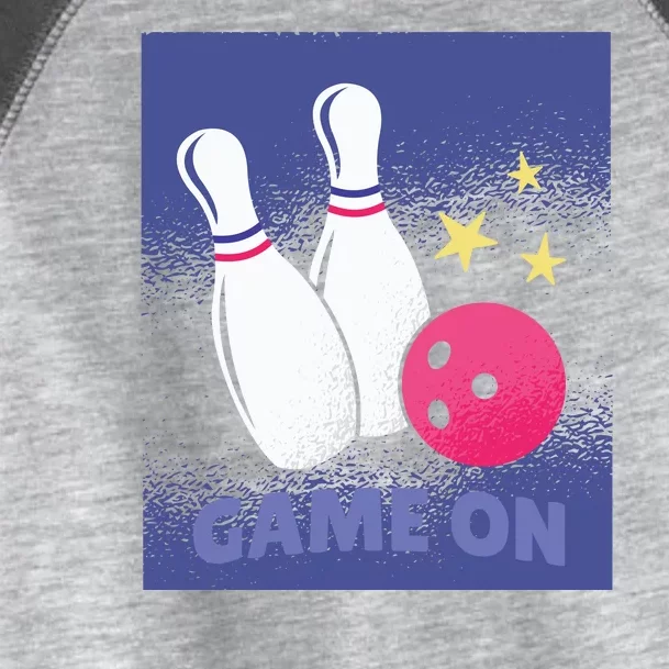 Game On Bowling Toddler Fine Jersey T-Shirt