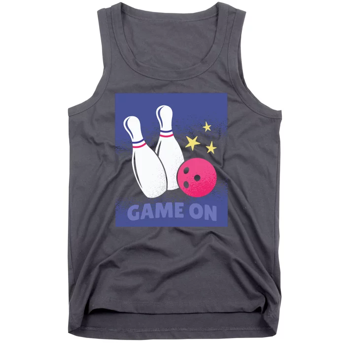 Game On Bowling Tank Top