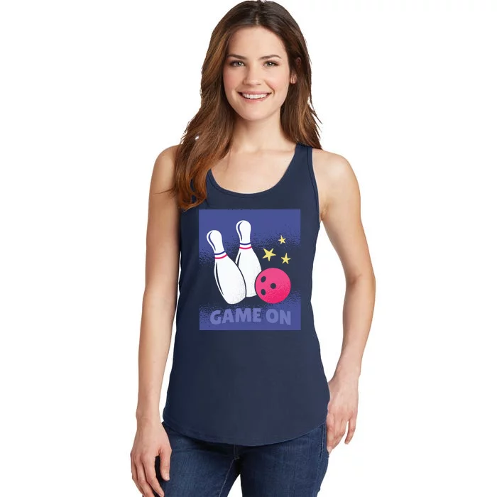 Game On Bowling Ladies Essential Tank