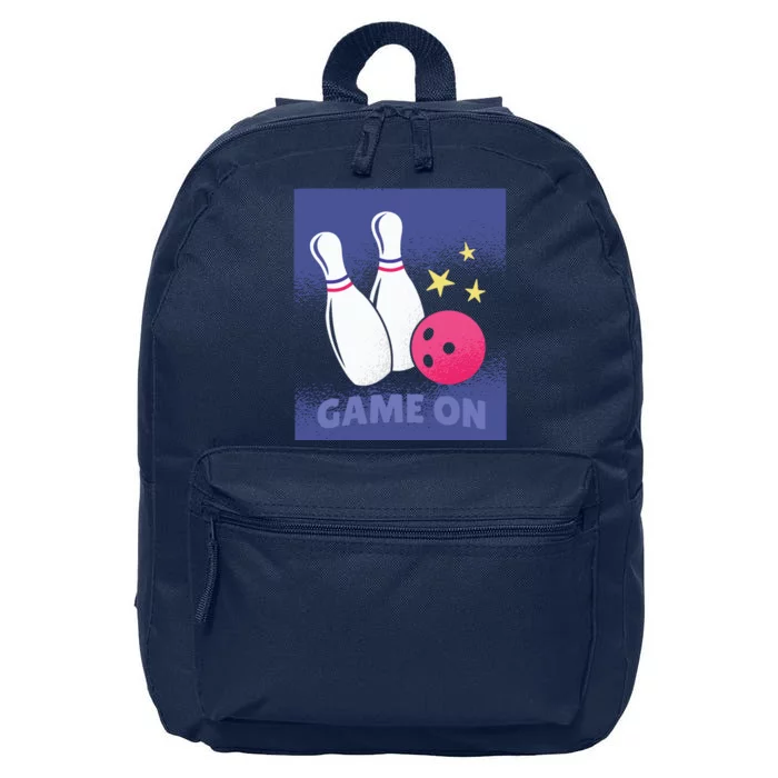 Game On Bowling 16 in Basic Backpack