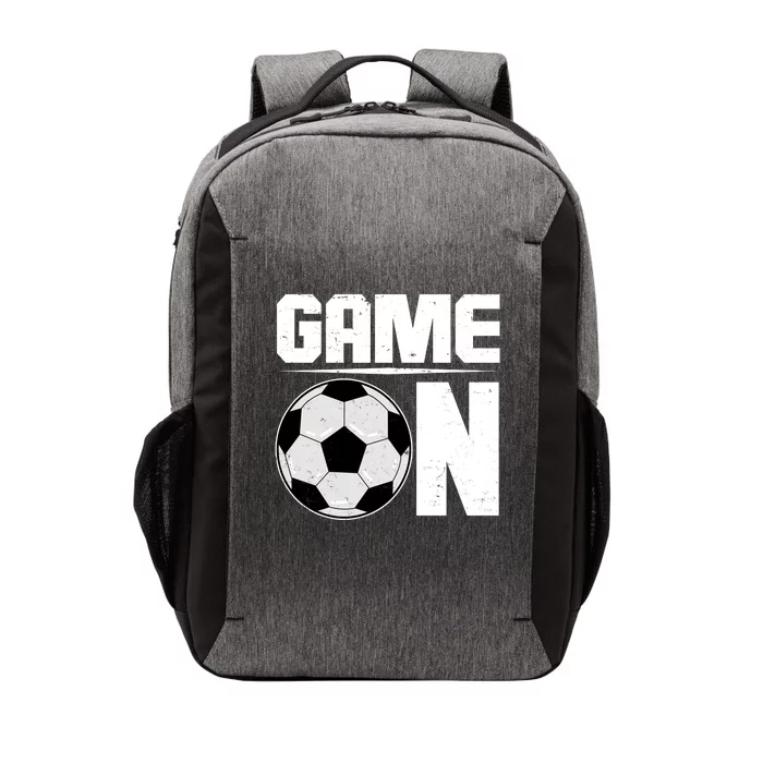 Game On Soccer Fan Vector Backpack