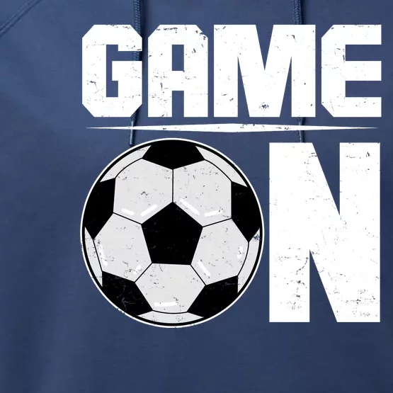 Game On Soccer Fan Performance Fleece Hoodie