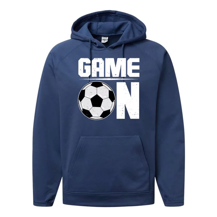 Game On Soccer Fan Performance Fleece Hoodie