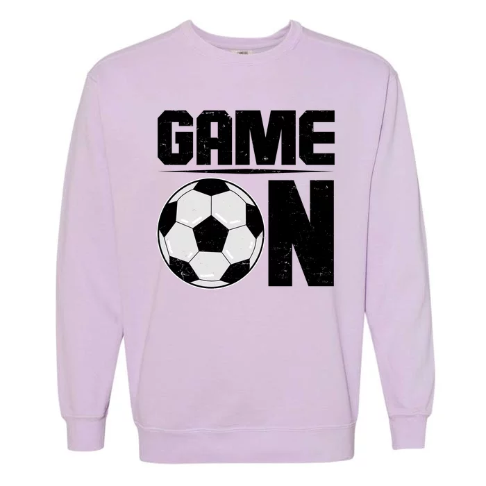 Game On Soccer Fan Garment-Dyed Sweatshirt